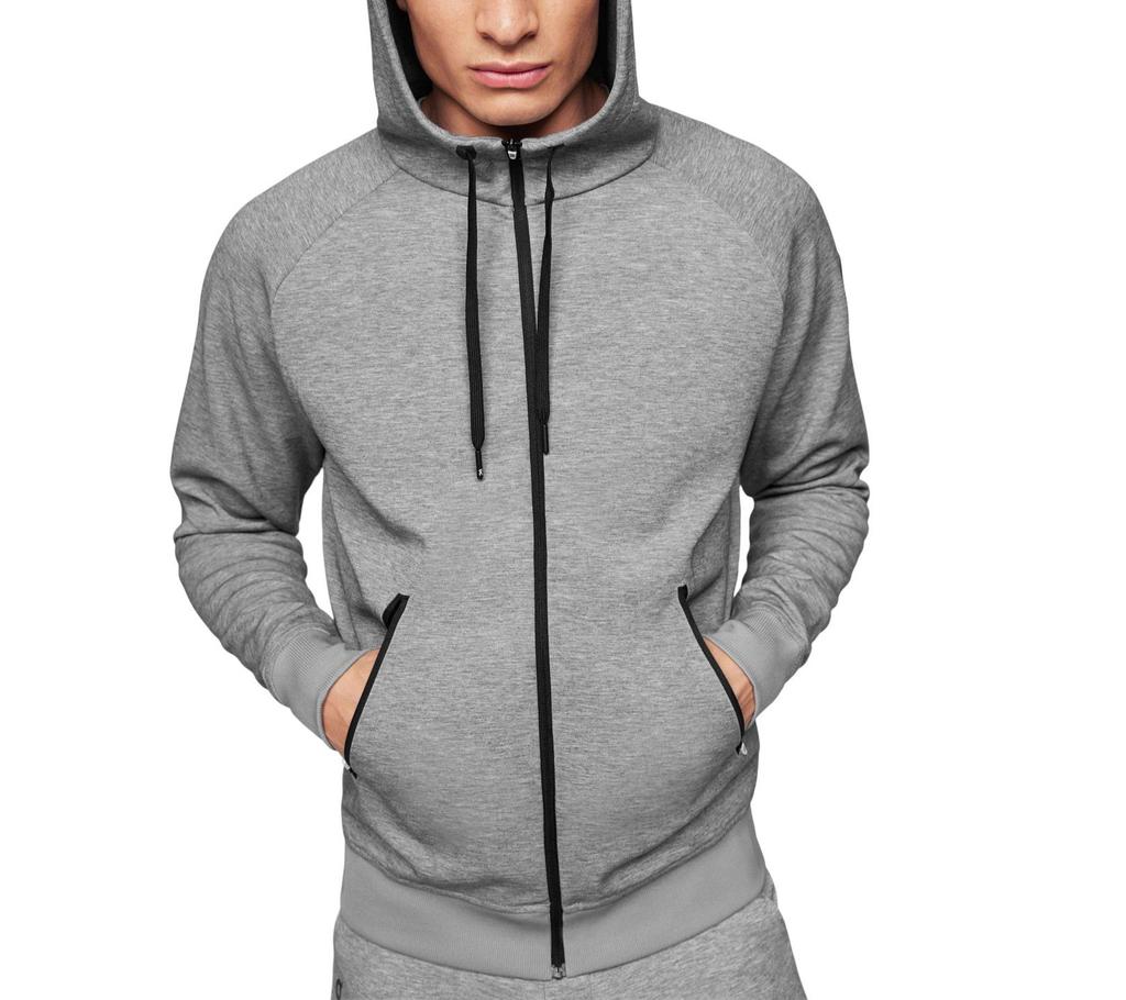 ON Running Zipped Hoodie - Herren Sport Freizeit Jacke Grau 1ME11440423 ORIGINAL