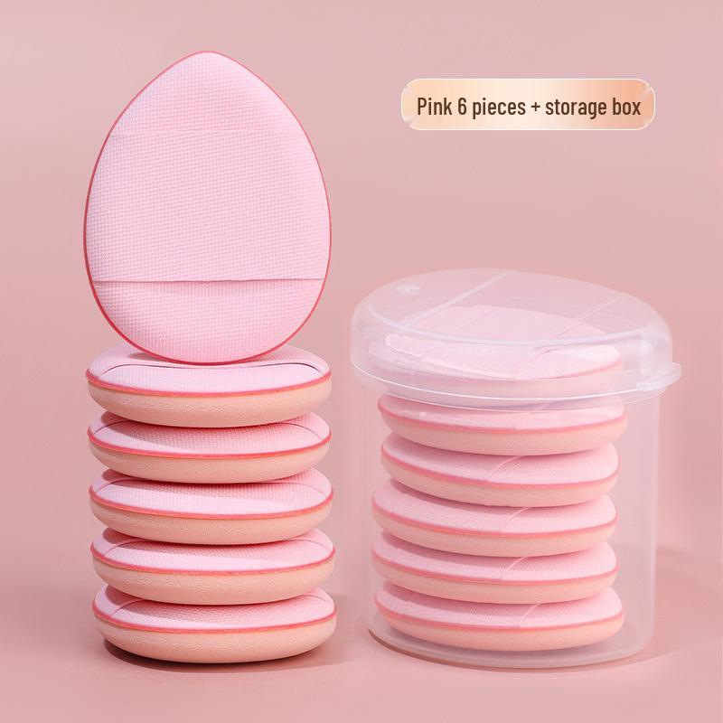 Dual-Use Finger Powder Puff Mini: Wet & Dry Foundation Sponge