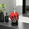 Creative Abstract Hand-held Heart-shaped Resin Lotion Bottle Home Body Wash Shampoo Refills Travel Portable Soap Dispenser Gift
