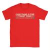 Everything Is Fine Trust Your GovernUnisext Unisex T Shirt  Tee Shirt Short Sleeve O Neck TShirt Pure Cotton New Arrival Clothes