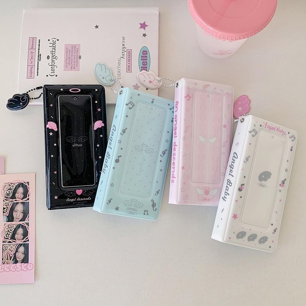 20 Pages 40 Photos Photocard Holder Clear Cover Picture Protector Idol Photo Card Display ID Photo Storage 3in ID Photo Holder