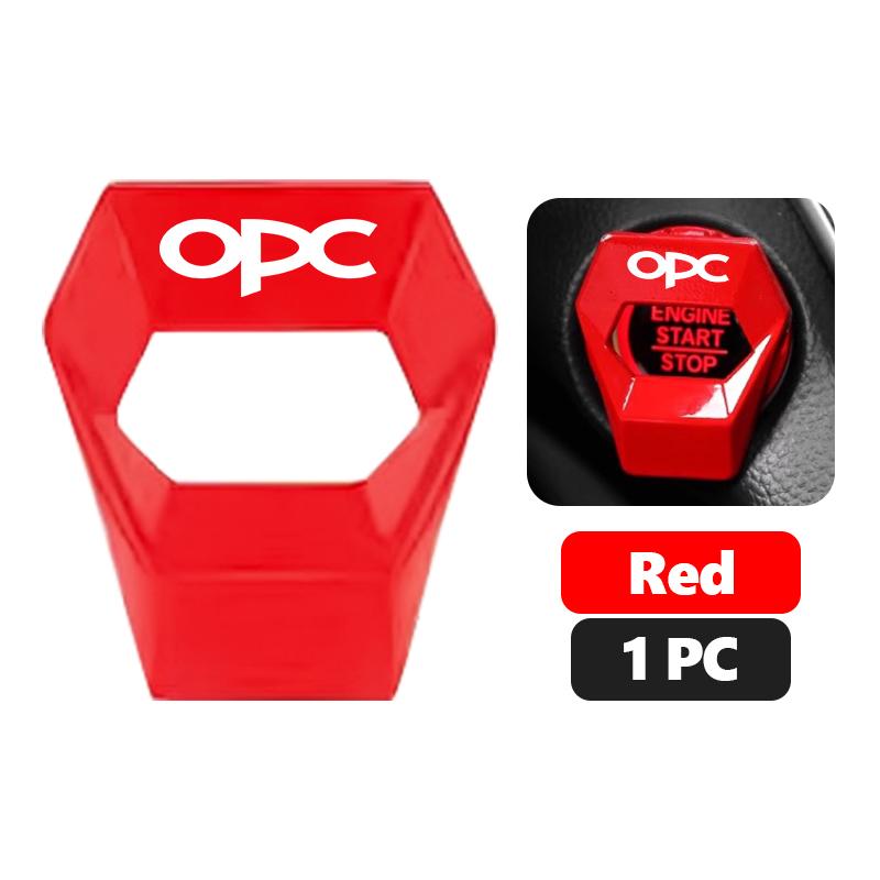AAAYN1 Car Engine Start Stop Button Cover Ring Trim Push Switch Decor For Opel OPC Astra J H G K Insignia Corsa D B E Mokka Meriva