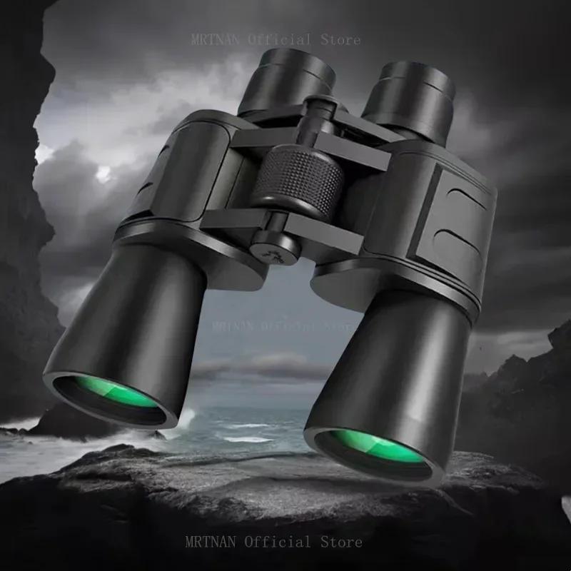 Professional Binoculars 20x50 Zoom Telescope HD Prism Glass Lens For Hunting Outdoor Camping Bird HD Watching Sports Concerts