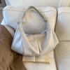 High-end, Laid-back Dumpling Bag, Pleated Single-shoulder Commuter Bag, Large-capacity Tote Bag, Crossbody Bag