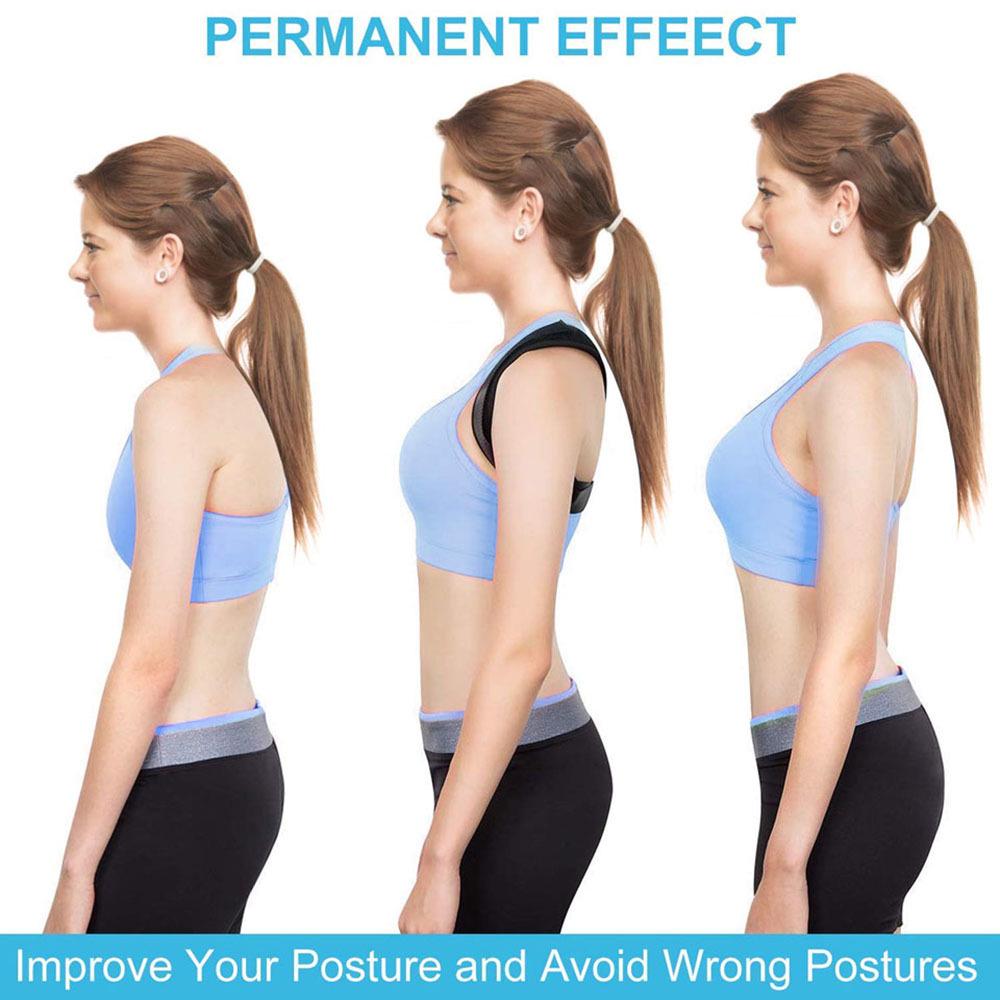 Back Correction Belt for Adults & Children - Unisex Posture Corrector & Anti-Hunchback Support for Yoga