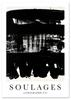 Poster Abstraction Black and White Soulages