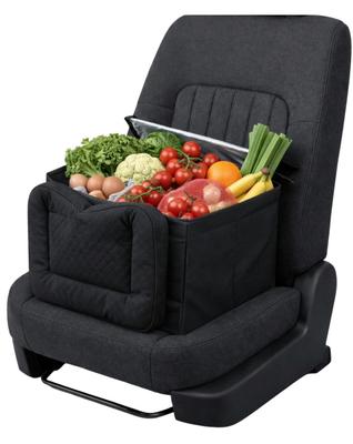 SUKIMA Car Storage Large Capacity Seat Box with Prevents Luggage from Falling Off the Passenger Doubles As a Lumbar Compatible with All Car Models