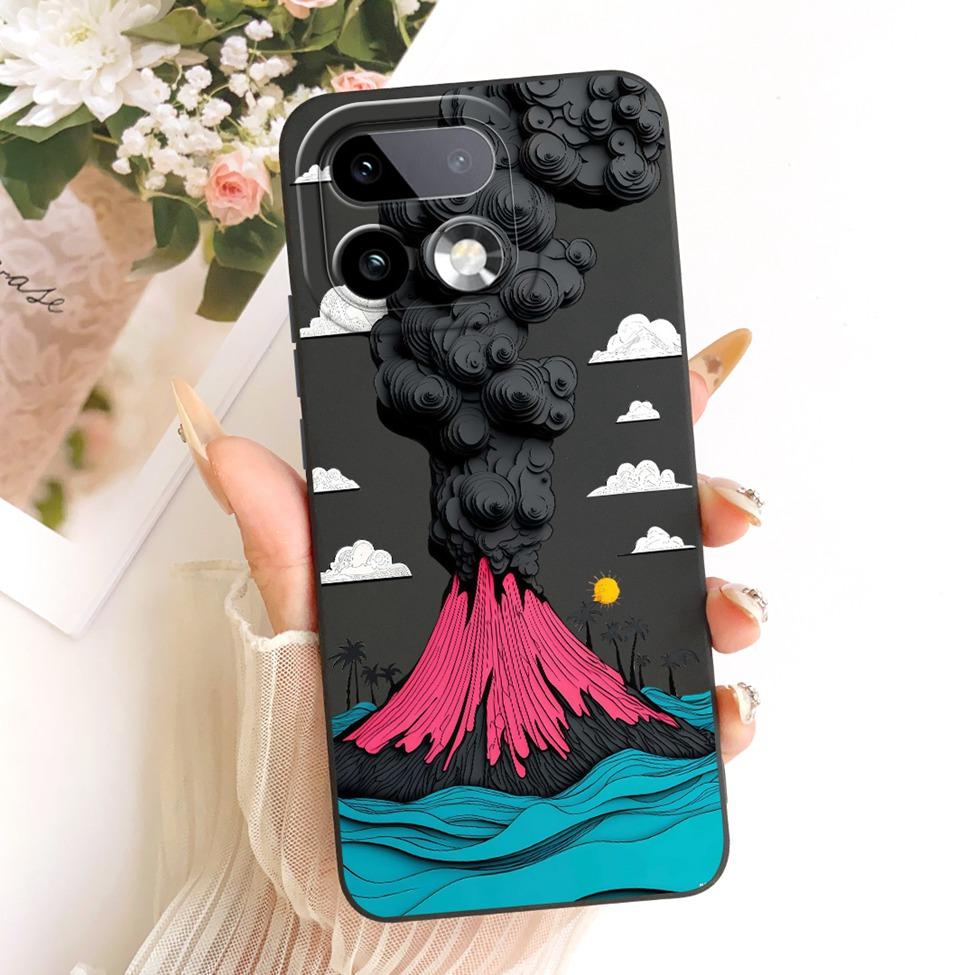 For Realme 16 Pro Plus Case Cover Cute Kawaii Luxury Fashion Flowers Painted Silicone Casing For Realme RMX5131