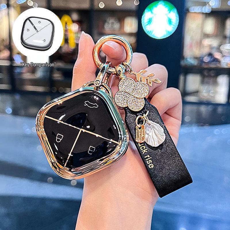 Wuling KiWi EV Key Case Cloud Yueye Bingguo Women's Shell with Buckle Bag