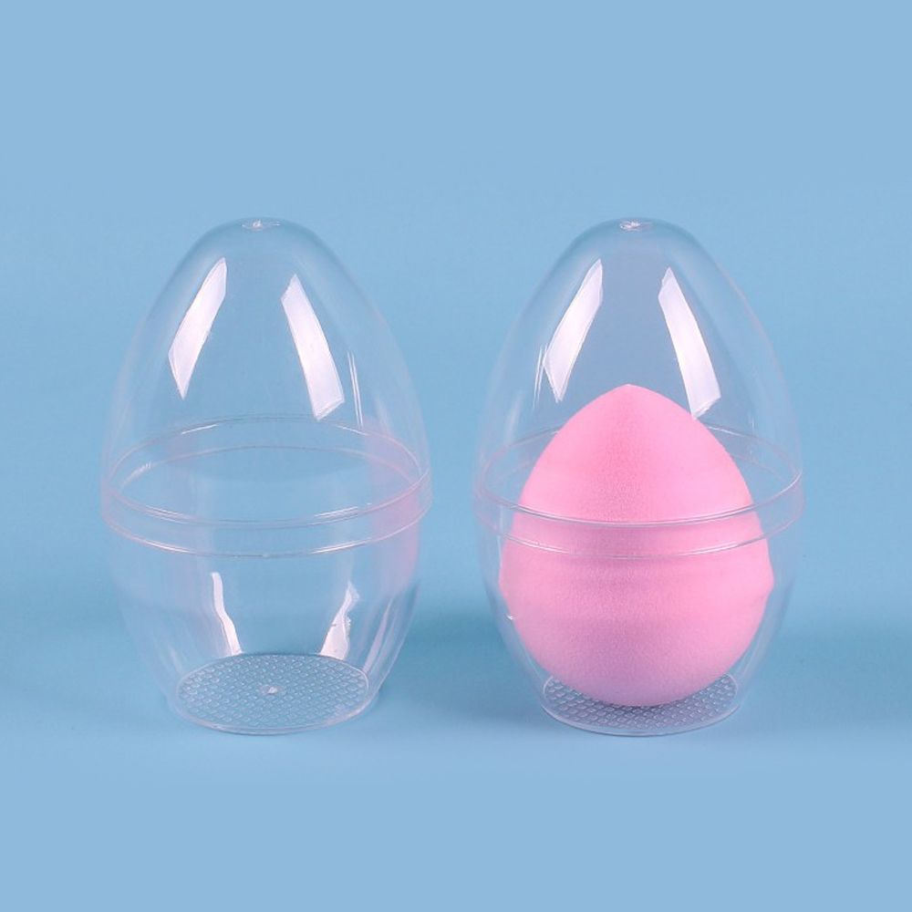 Makeup Accessories Egg Shape Box Sponge Display Storage  Powder Puff Drying Holder Cosmetic Puff
