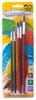 Gimboo Brushes 2,4,6,8,10 Blister MIX KOL 7239