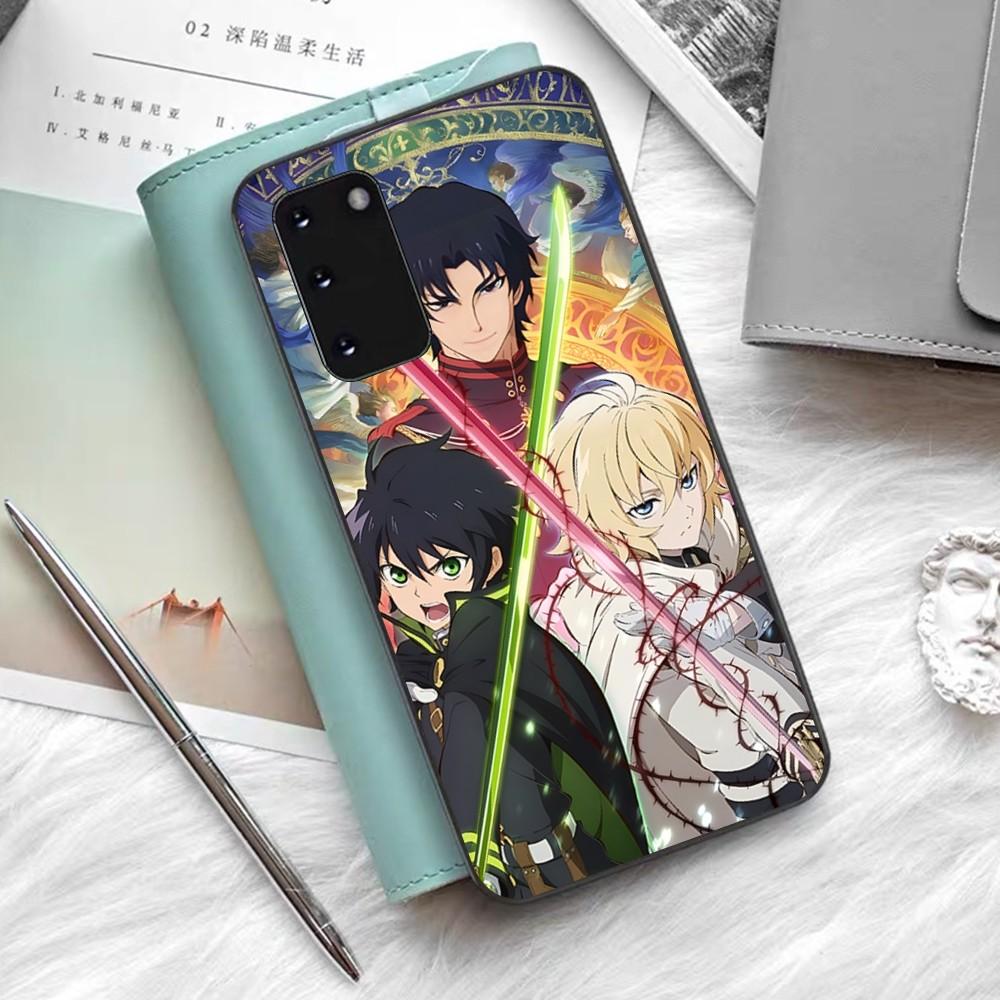 Anime Owari No Seraph Of The End Handyhülle Für Samsung S 9 10 20 21 22 23 30 23plus lite Ultra FE S10lite Fundas
