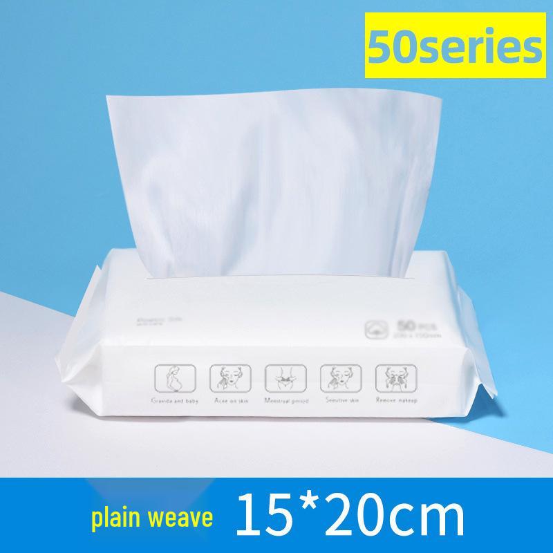 Premium Thickened Cotton Face Wash Towels - Soft & Disposable for Wet/Dry Cleansing, Beauty, and Makeup Removal