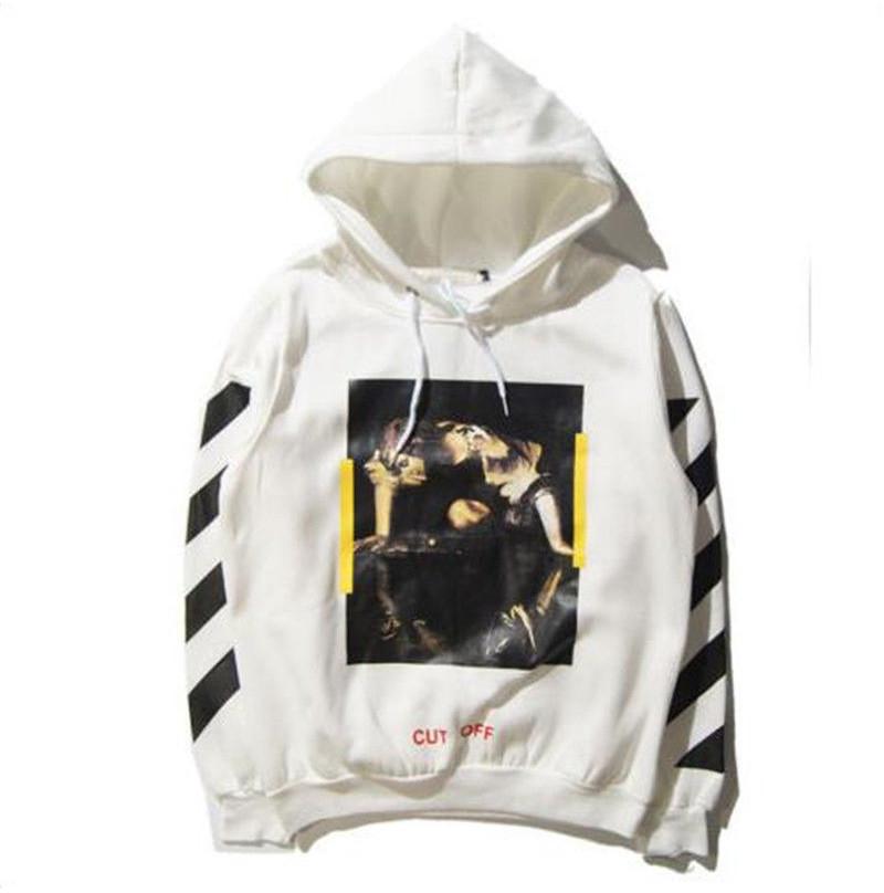 Off Co White Virgil Abloh Pyrex Vision Coat Religion Long Sleeve Unisex Hoodie