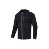 Sports Casual Woven Hooded Jacket Men Black 1379722-001