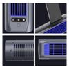 Bladeless Design USB Rechargeable Fan Leafless Cooling Fan for 5V/2A 3000mAh Outdoor Use