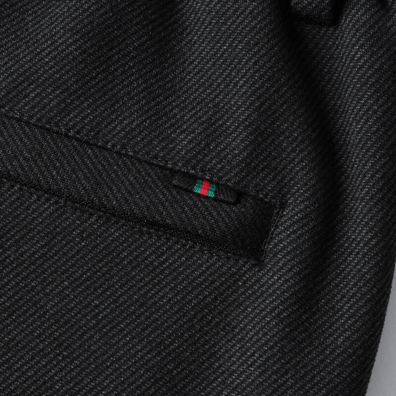 Pánské vlněné business casual kalhoty FIRS s rovnými nohavicemi