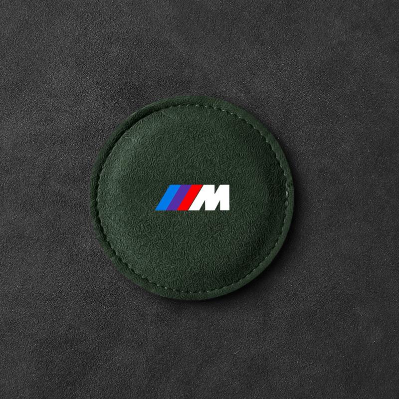 M Logotyp Bilunderlägg Vattenkopp Sittdyna Halkskyddsmatta för BMW X6 X1 X2 X3 X4 X5 X7 E46 E39 E90 E36 E60 E34 E30 F30 E71 F10 F10 F11 F30 E34 E92