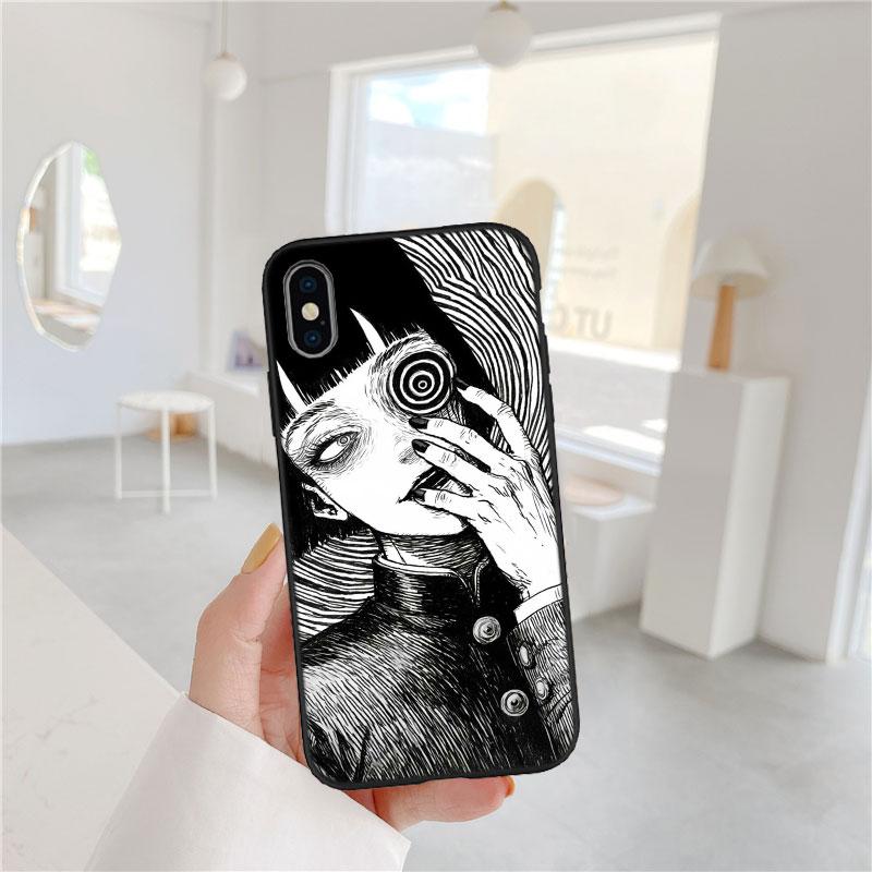 LO52 Horror Junji Ito Tomie Soft Shell Phone Case for Xiaomi Xiaomi Poco M4 M5 M6 M7 X3 X6 X7 F8 Ultra Pro GT NFC