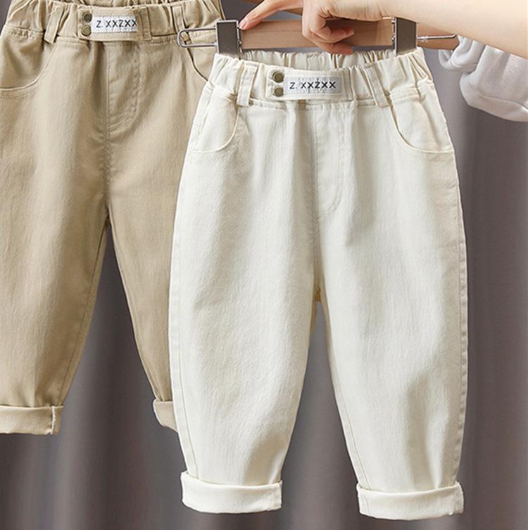 Spring/Autumn Boys' Korean Cotton Casual & Sports Pants