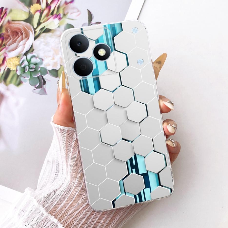 For Realme Note 80 Case RMX5388 Cool Fashion Painted Cover Soft Silicone Phone Case For Realme Note 80 Note80 4G Back Cover Bags