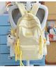 Schoolbag Junior high school student schoolbag Korean version sweet high-value bow student multi-layer burden reduction backpack casual backpack