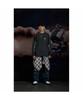 Silijeu Motorcycle Print Long Sleeve T-Shirt Satas26311Chx