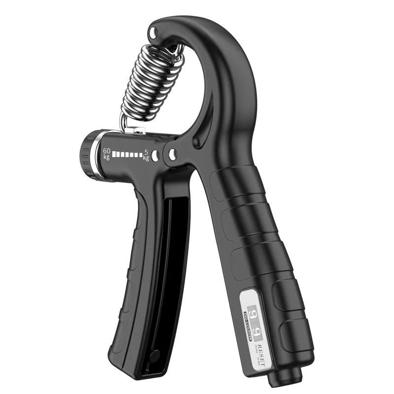 New Mechanical Counting Adjustable Gripper Finger Strength Training Device Counter Without Battery