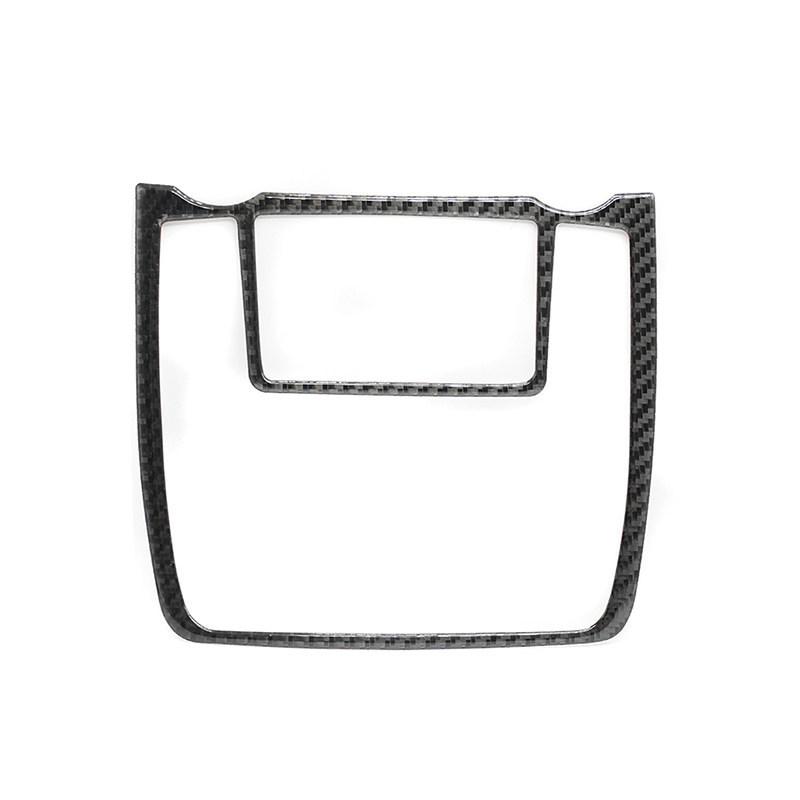 For BMW X5 X6 E70 E71 2008 2009 2010 2011 2012 2013 2pcs Carbon Fiber Front Reading Light Frame Cover Sticker Trim