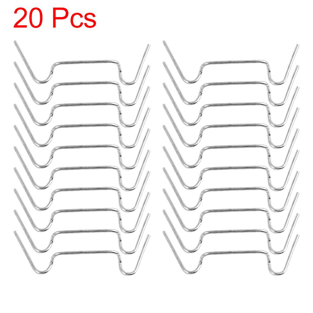 Motoforti Universal Headlight Bulb Spring Clips Motorcycle Fastener Spring Clip for Round Headlight Square Replacement 5pcs