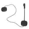 MH04 Motorcycle Bluetooth Helmet Headset with Microphone Wireless Handsfree Motorcycle Earbuds for Travel