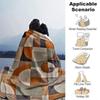 Abstract Geometric Patterns Blanket Soft Throw Blanket For Home Bedroom Bed Sofa Travel Office Solid Christmas Blanket