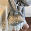 Cheongsam Bag Temperament Elegant Dinner Clip Bag Portable Mouth Gold Bag Pearl Bag Crossbody