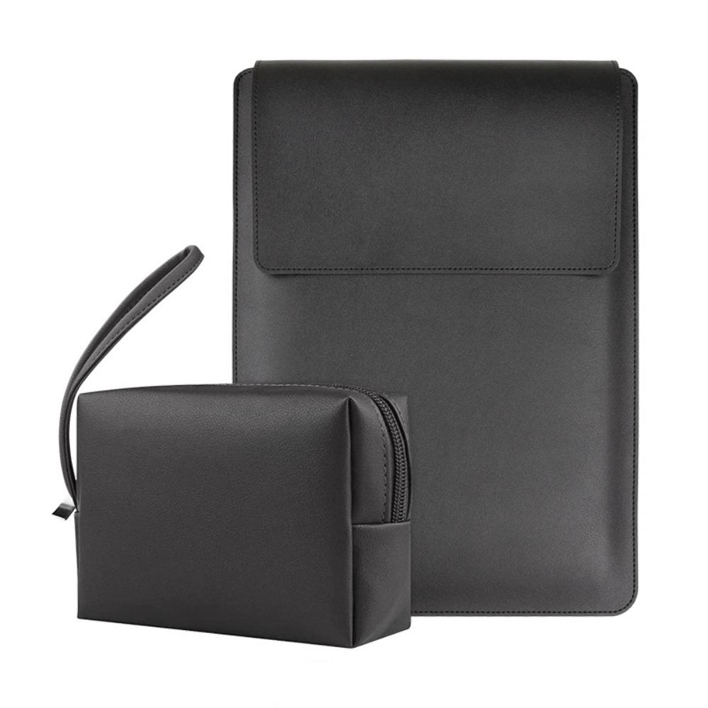 PU Leather Laptop Sleeve Case Bracket Design Laptop Bracket Inner Bag  15/16 Inch Universal
