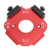 Round Corner Radius Template Woodworking Router Table Jig Wooden Board Arc Cutting Template Tool RT