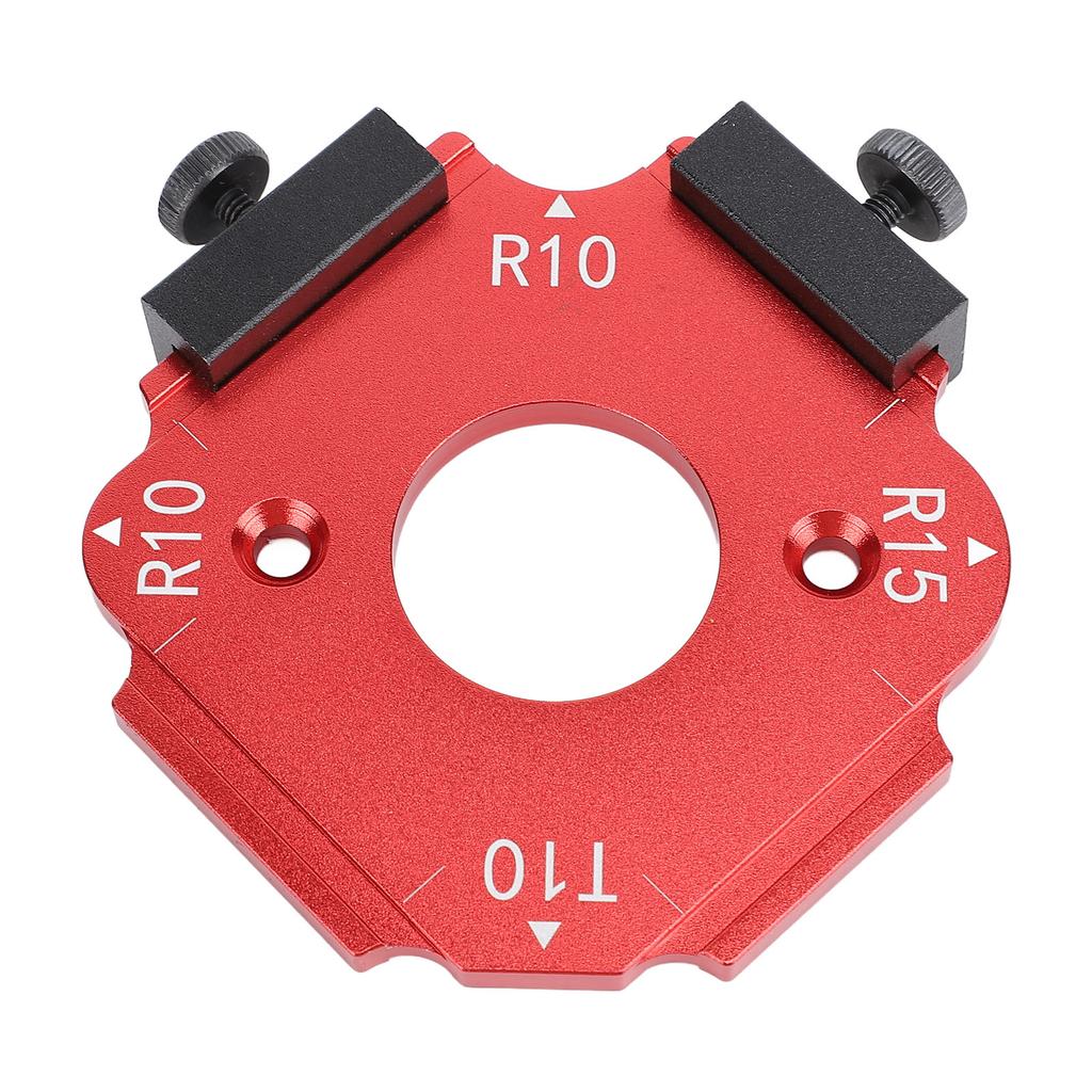Round Corner Radius Template Woodworking Router Table Jig Wooden Board Arc Cutting Template Tool RT