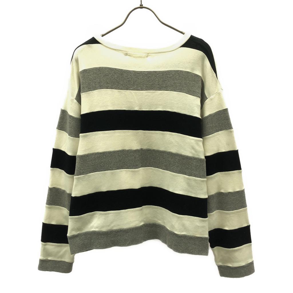 A Bathing Ape Made In Japan Border Pattern Long Sleeve T-shirt M Ron T Men's Used