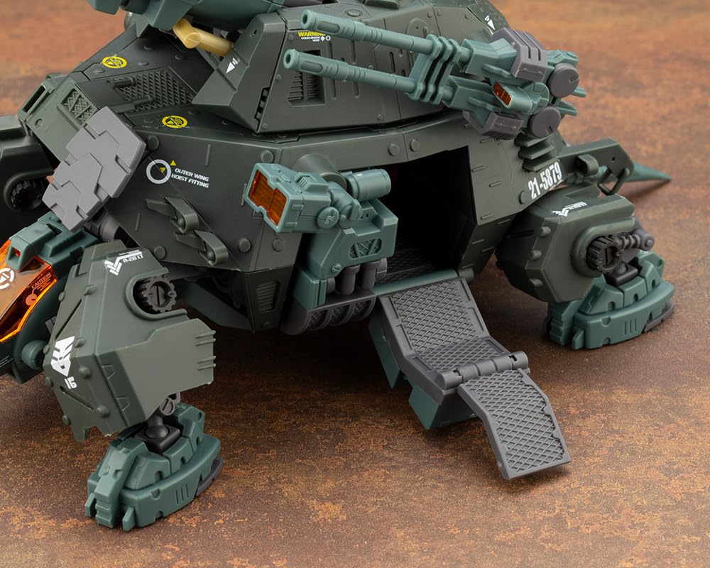 Kotobukiya HMM ZOIDS Canon Tortoise Marking Plus Scale Plastic Model Approximately 120mm Long RZ-013 Ver. 1/72 Kit,