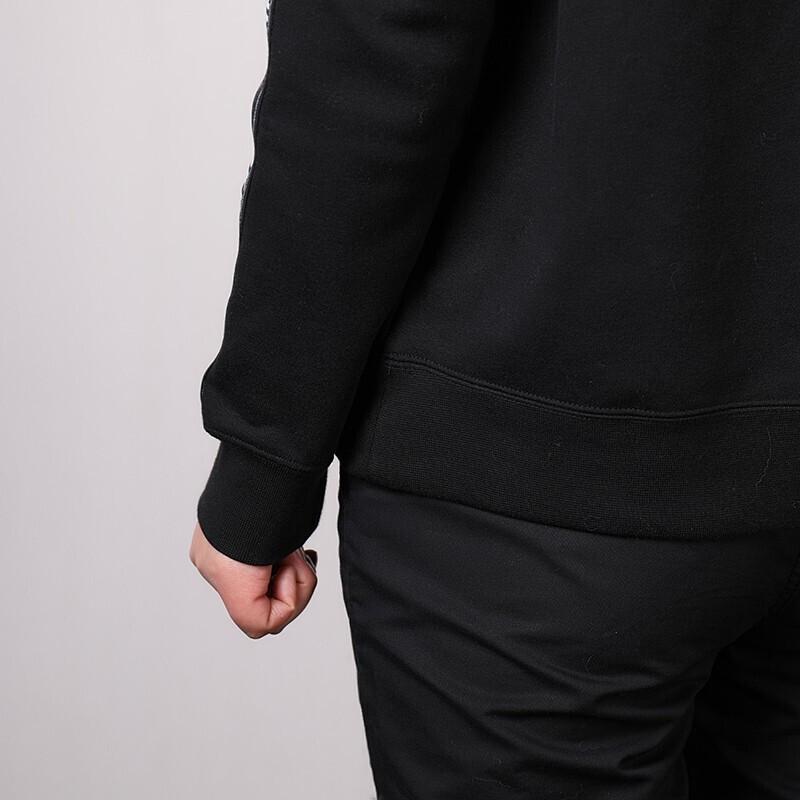 Nike Solid Logo Sports Knit Pullover Sweatshirt Women Sweatshirt Black AR3055-011