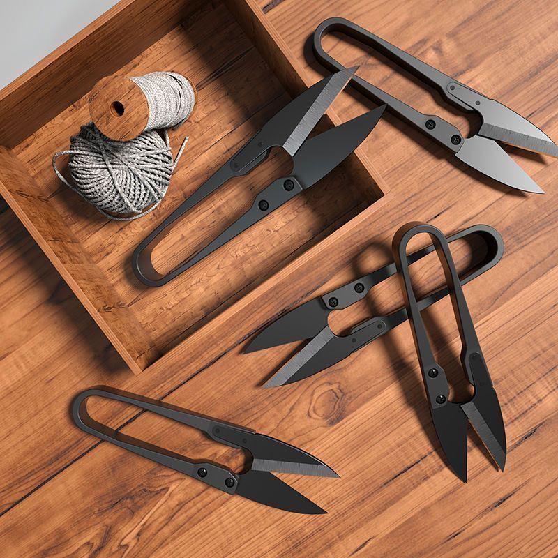 German Handmade Tailor's Sewing Scissors: Large Stainless Steel Spring for Fabric & Paper Cutting