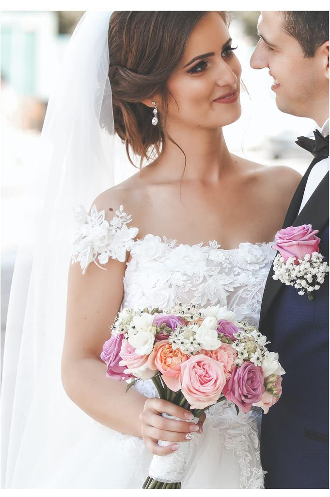 BEAUTELICATE Wedding Veil with Cut Soft Bridal Long or Elegant and Ivory Cathedral Veil for Weddings and Photos Comb, Edge, Tulle, Veil, Short,