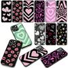 Phone Cover Star Dark Red Heart Love Casing for Xiaomi Poco F7 F6 F8 Ultra F5 X7 X6 X5 X3 NFC M7 M6 Pro C85 C75 C65 C71 C61 Case