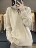 High Neck Warm Zipper Knit Cardigan - Women's Fashion, Age-Reducing Lazy Style, Autumn/Winter Outerwear