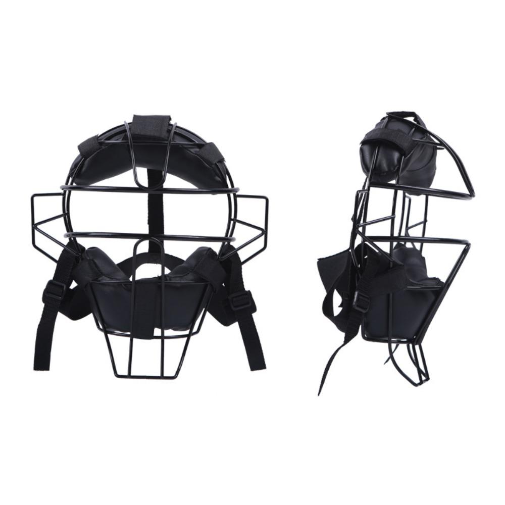 Adjustable Baseball Face Mask Striking Practice Baseball Protective Gear Outdoor Activities чёрный