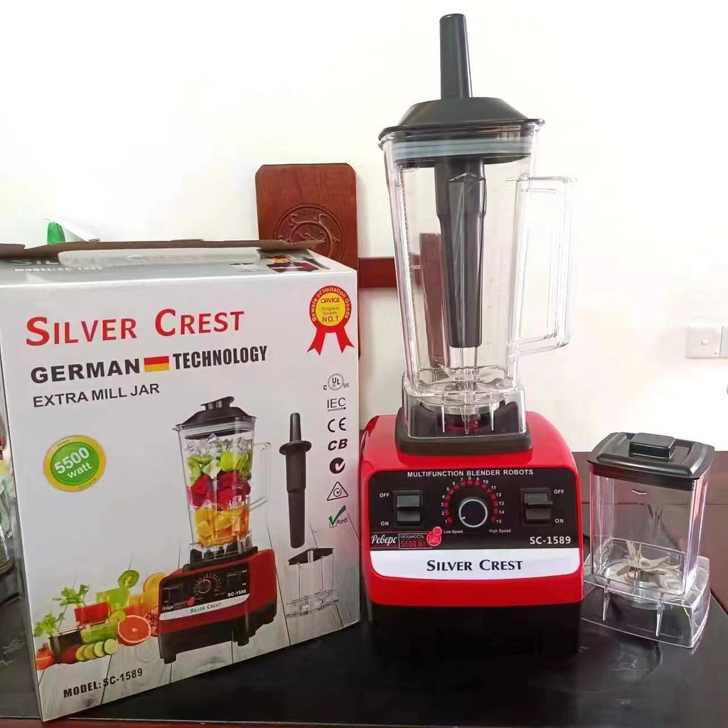 2-in-1 Multifunctional Blender & Juicer: Stainless Steel Food Processor for Fruits & Vegetables
