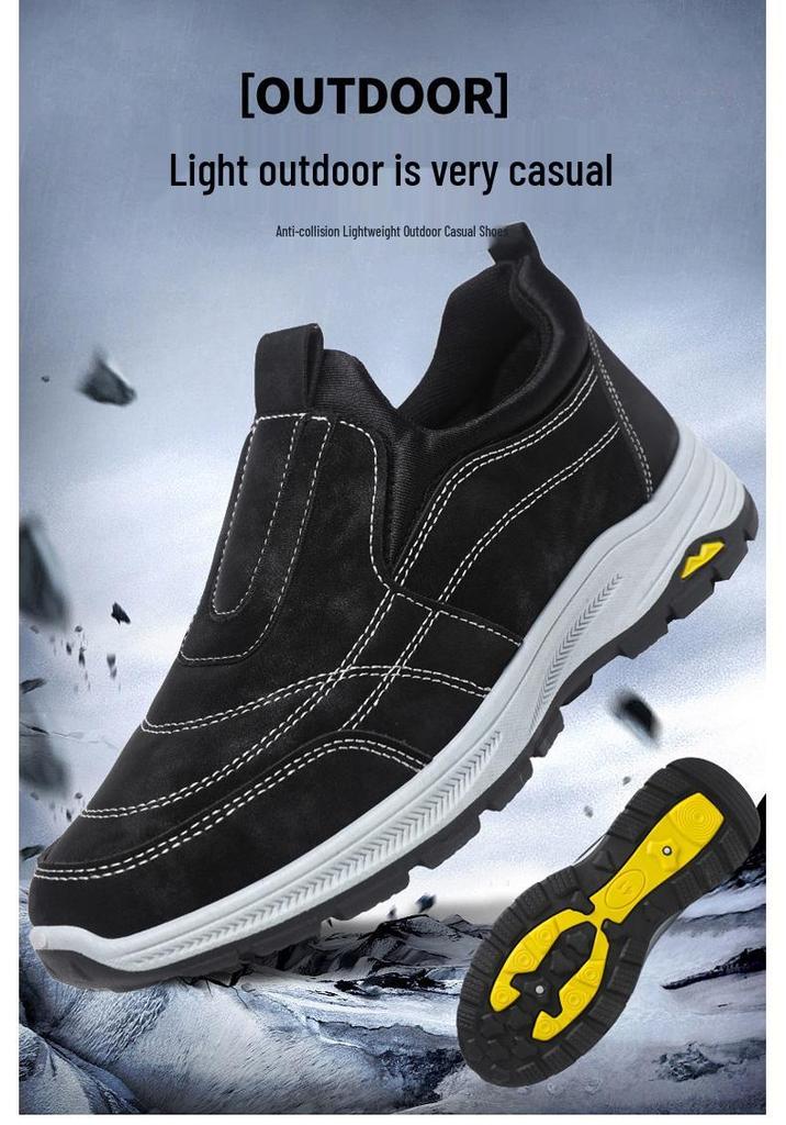 Mocasines Casuales para Hombre sin Cordones para Deportes al Aire Libre y Caminar