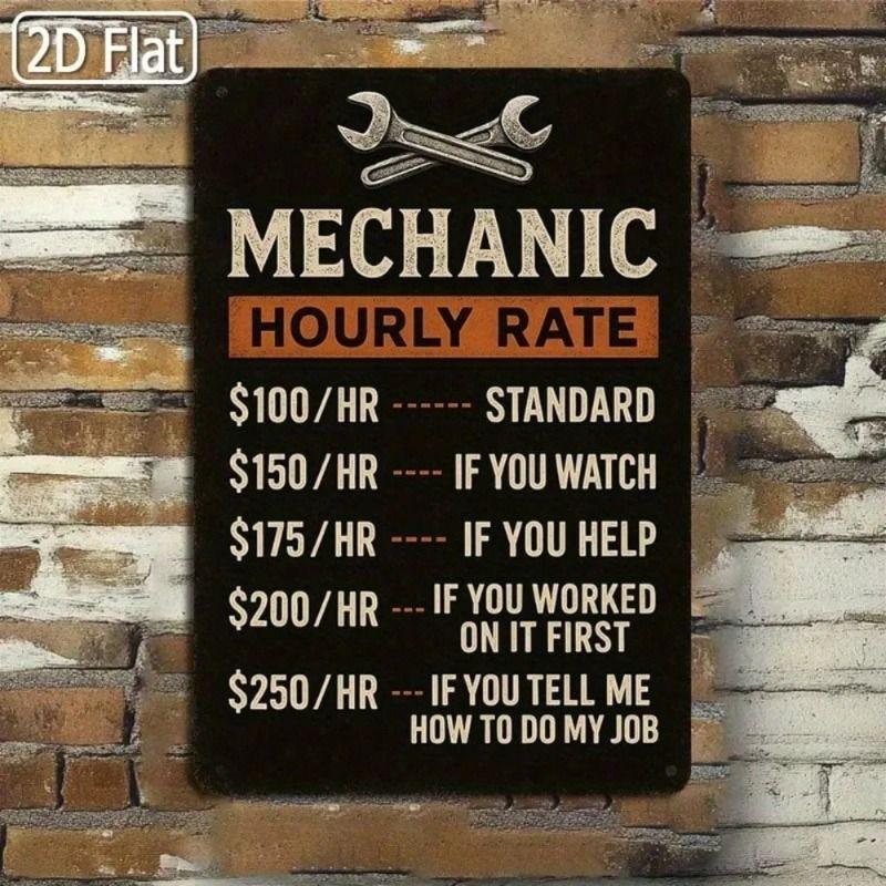 Vintage Metal Tin Sign Poster Retro Wall Art Home Decor Bar Cafe Family Living Room Decoration