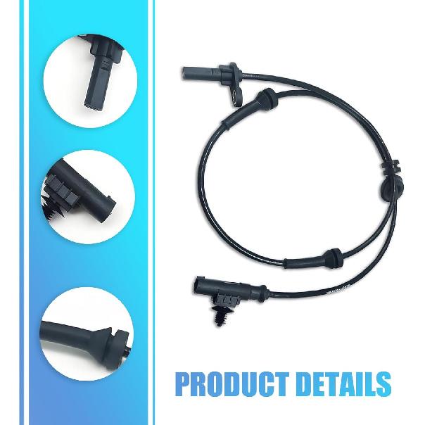 Pack-1 Automobile Wheel Speed Sensor, Anti-Lock Brake System Rear Left ABS Sensor, Directly Talled Standard Accessories Replacement 3630050U2010,