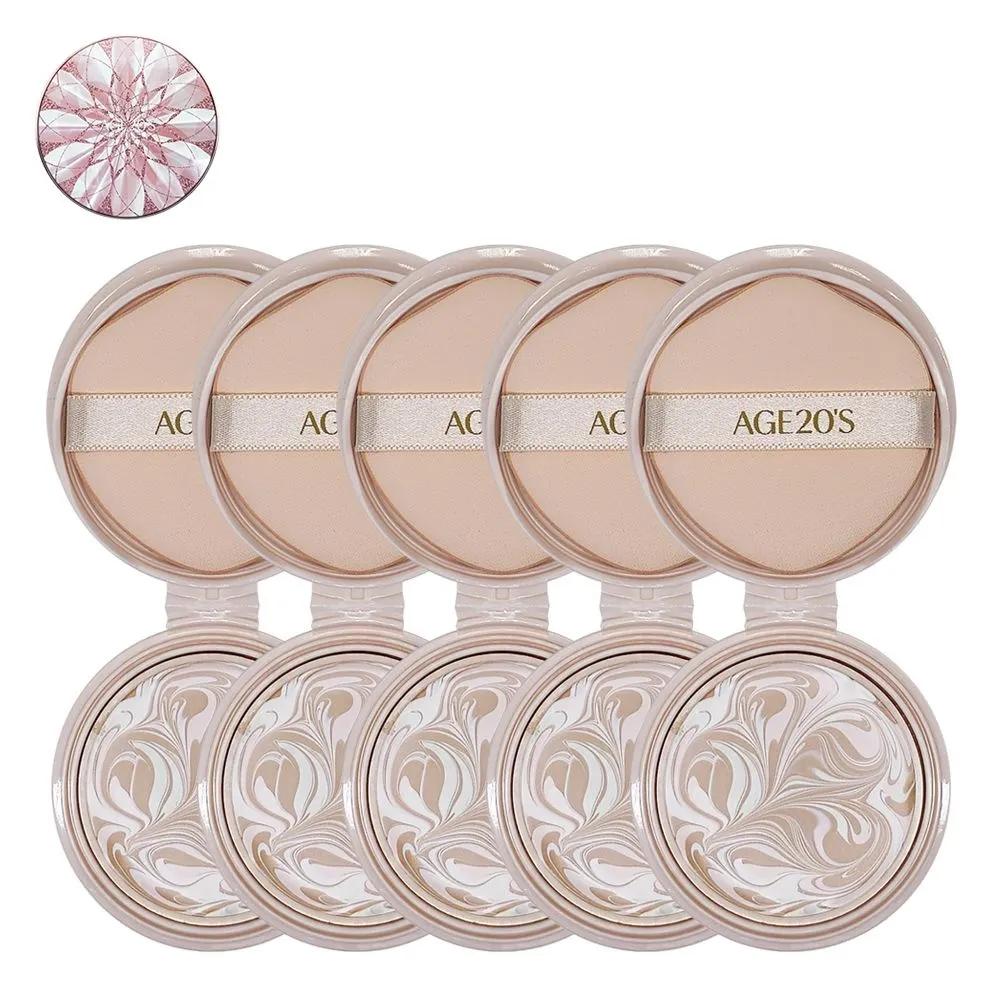 Age 20 s AGE20s Pact Essence Cover Pact The Blooming 5 Refills No. 21