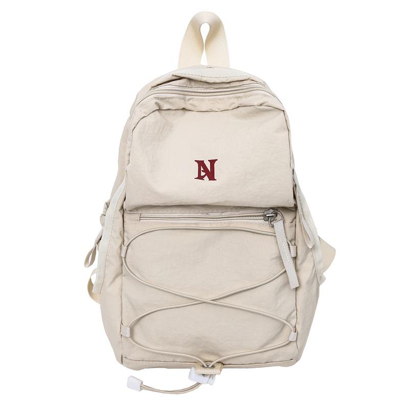 New hiking, hiking, outdoor drawstring, small backpack, light, simple and fashionable men's and women's backpack.